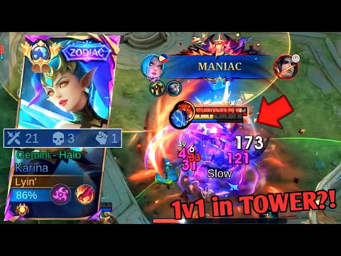 HYPER KARINA + HYPER RANDOM TEAMMATES?! = EZ WIN 😱🔥 TOP 1 GLOBAL KARINA