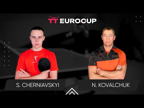 10:45 Serhii Cherniavskyi - Nazarii Kovalchuk 24.06.2024 TT Euro.Cup Ukraine Star. TABLE 4