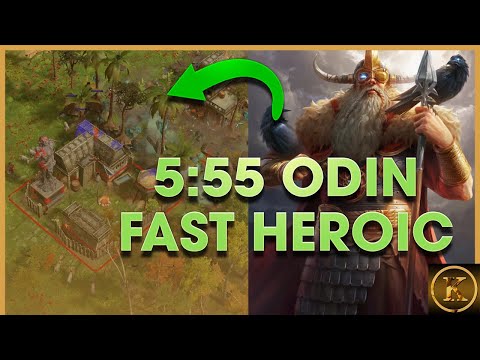 Odin Fast Heroic Guide - Age of Mythology Retold (Undermine + Walking Woods!)