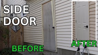 Garage Side Door Installation