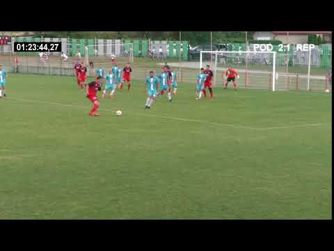 Neodpískaná ruka v pokutovom území - 28.7.2019 Podhradie - Repište 3:1 (1:0)