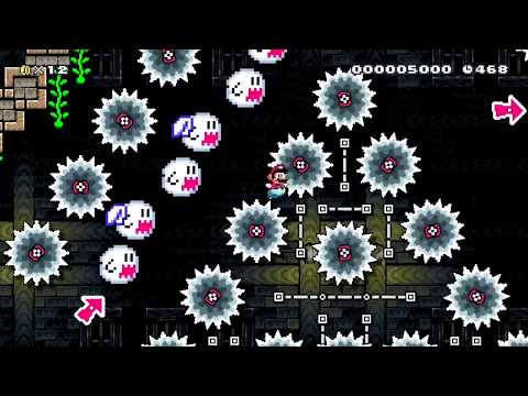 flying into luigi's mansion V2 by emizel - SUPER MARIO MAKER - NO COMMENTARY 1bd