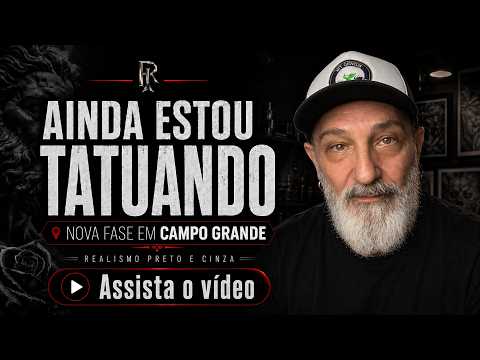 Marcelo Souza Tattoo: nova fase em Campo Grande RJ/ realismo preto e cinza