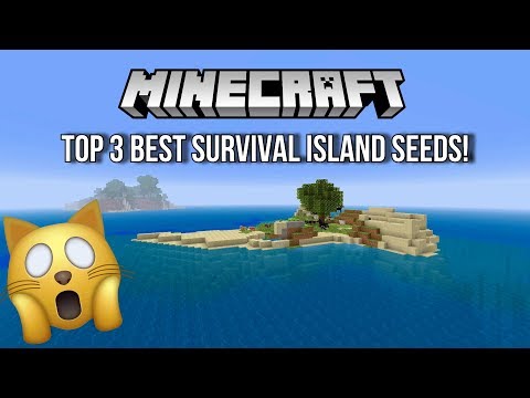 Catmanjoe - Minecraft Console - Top 3 Best Survival Island Seeds! (Minecraft PS4, Xbox One, PS3, Xbox 360)