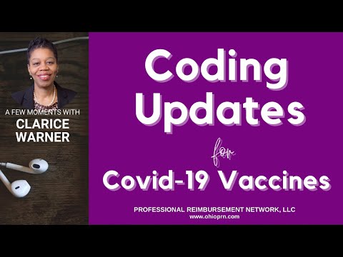 COVID 19 Coding Updates | Child Vaccine Codes 2021