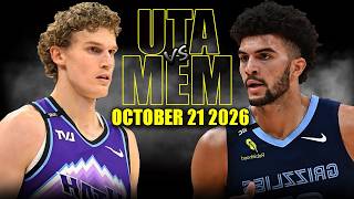 Memphis Grizzlies vs Utah Jazz