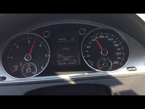 Volkswagen passat CC 2.0 TDI 140 HP 103 KW 0 - 100 km\h acceleration