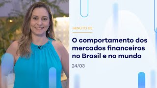 Resumo da semana: Ibovespa fecha o dia com alta e a semana com baixa | Minuto B3 – 24/03/2022 Resumo da semana: Ibovespa fecha o dia com alta e a semana com baixa | Minuto B3 – 24/03/2022