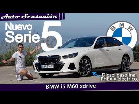 Prueba BMW i5 M60 xdrive 2024 . La serie 5 que rompe com muchas cosas.