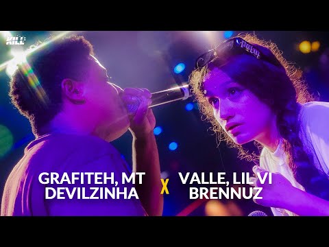 (🔥🔥🔥) VALLE , LIL VI E BRENNUZ x GRAFITEH, MT E DEVILZINHA | 1 FASE | BDN SPARTA