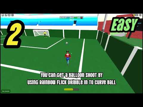 How to do TRUE SHOOTS [Realistic Street Soccer] #roblox