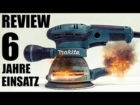 Makita Ekscentrinis šlifuoklis BO5041 125 mm video