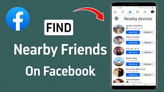 How To Find Nearby Friends On Facebook ( New Update 2024)
