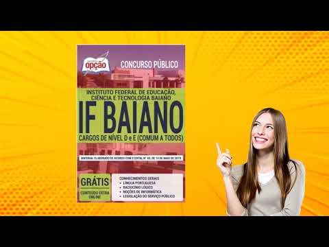 Apostila Concurso IF Bahia - Assistente em Administração.