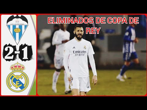 Alcoyano 2 vs 1 Real Madrid // Highlights // Goals // Copa Del Rey