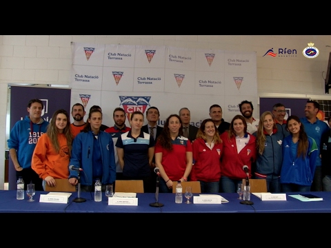 Sorteo Copa de la Reina de waterpolo Loterías 2017