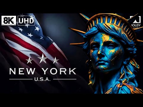 NEW YORK 8K Video Ultra HD - Capital of Earth (60FPS) | New York 8K HDR