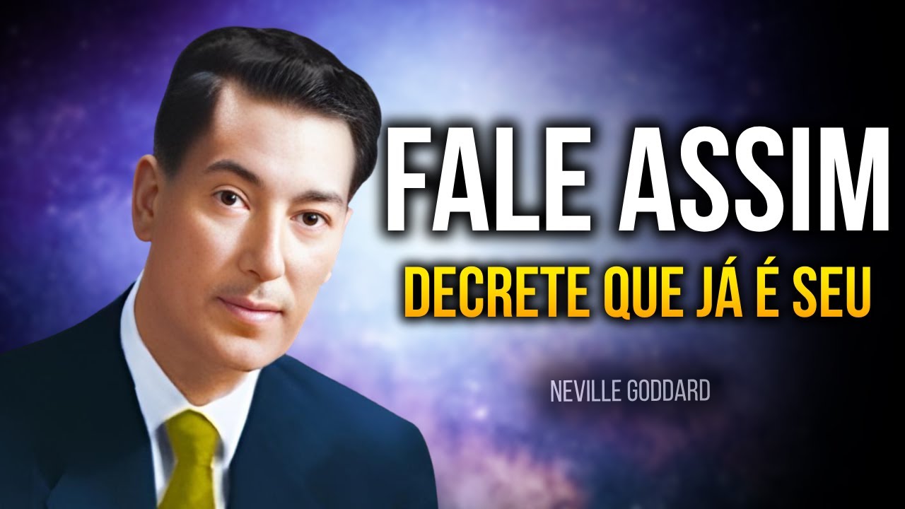 É TÃO PODEROSO QUE CHEGA ASSUSTAR! APENAS 20MIN - Neville goddard