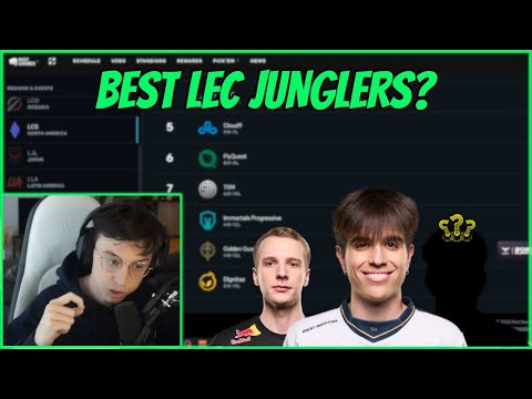 Caedrel Thinks THIS LEC Jungler Is Underrated