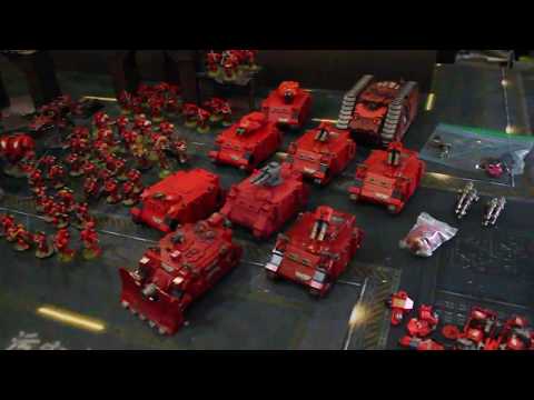 Blood Angels army on the block