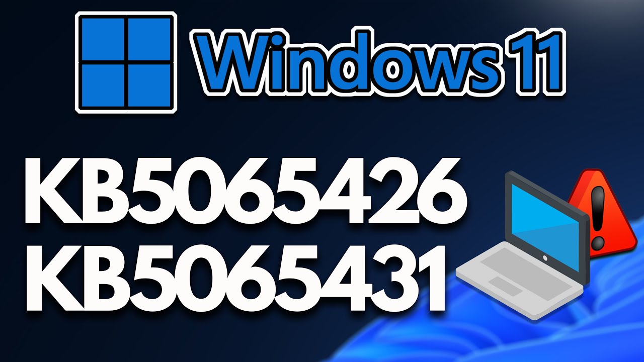 【Windows 11】更新プログラム（KB5065426/KB5065431）のインストールに失敗する場合の対処方法✅