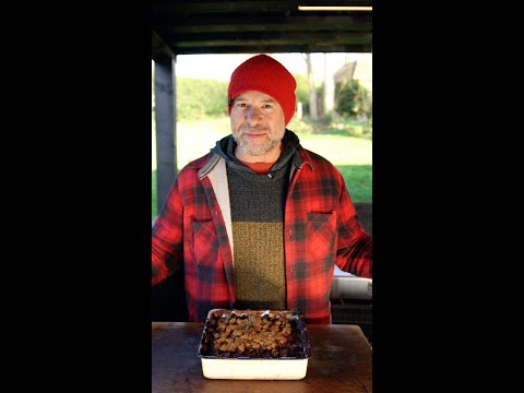 Vegan Italian Potato & Tomato Gratin with DJ BBQ