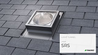 FAKRO SRS merevfalú, síküveges fénycsatorna magastetőkhöz	