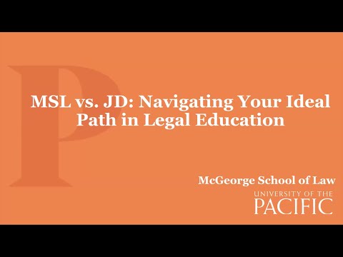 Comparing MSL vs. JD Degrees in Government Law & Policy