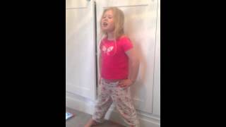 5 year old sings I don't need a man (Frozen - A Musical feat. Disney Princesses cover)