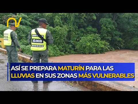 ¡MATURÍN EN ALERTA! Protección Civil activa Plan de Mitigación en 100 zonas vulnerables por lluvias