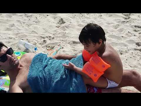 Sharjah Beach and the little eyad