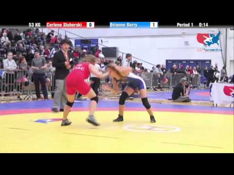 WM 53 KG - Carlene Sluberski vs. Brianne Barry