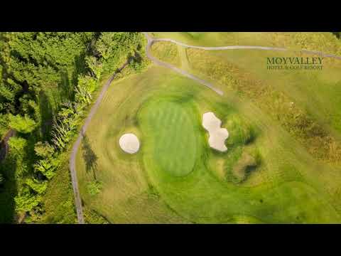 4th Hole at Moyvalley Golf Club - Hole Flyover