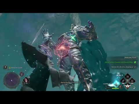 Hogwarts Legacy Destroy the Orb Defeat the Pensieve Guardian Percival's Trial