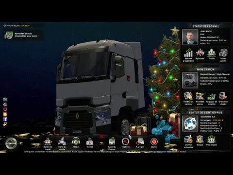 Euro truck simulator 2  renault T map    Promods 2.0           parti 1