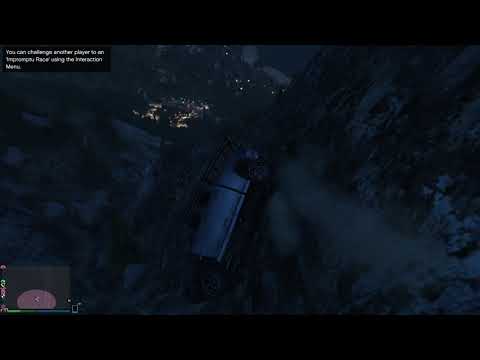 GTA Online - Looks like we're stuck on this mountain then