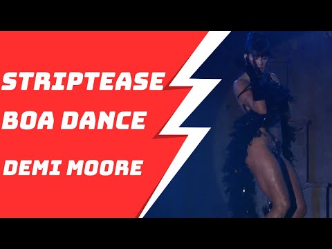 Demi Moore Sexy Boa Striptease Dance 1080P HD