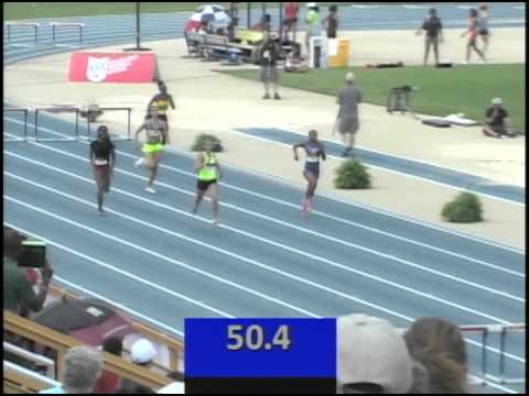 Girls 400m Hurdles Championship Section 3 - New Balance Nationals Outdoor 2013