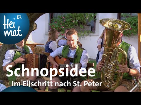 Schnopsidee: Im Eilschritt nach St. Peter | Musikantentreffen in Niederösterreich | BR Heimat