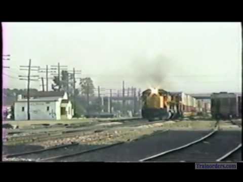 Classic Railroad Series 583 - Colton, CA action 1990