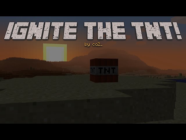 Ignite the TNT! Minecraft Data Pack