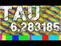 Tau the Song with 6.28318 Million Notes