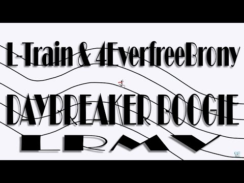 L-Train & 4everfreebrony - Daybreaker Boogie | LINE RIDER MUSIC VIDEO