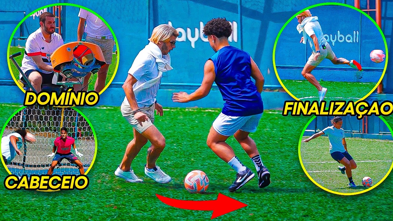 Quem é o JOGADOR Mais COMPLETO do YOUTUBE? - Feat Jorginho, Isaac Xavier, Frajola, Furia e Gonze