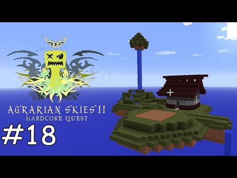 Minecraft Agrarian Skies 2 - E18 - Applied Energistics Komponenten 2/2 [deutsch]