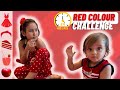 Red Color Challenge for 24 hrs  | #LearnWithPari