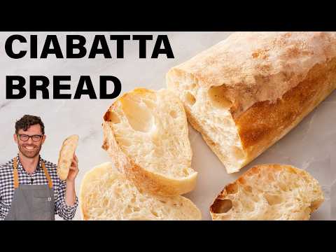 Homemade Ciabatta Bread Recipe