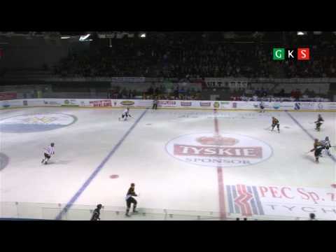 1. Kolejka PLH - GKS Tychy - 1928 KTH Krynica 2:4 (0:0, 1:2, 1:2) Skrót meczu.