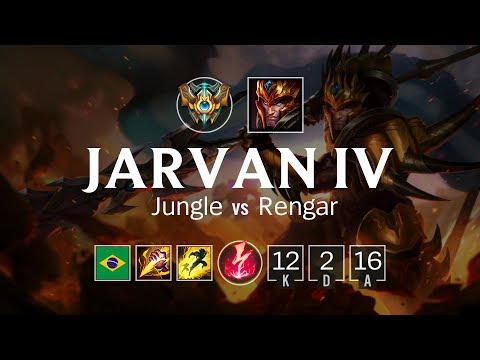 Jarvan IV Jungle vs Rengar - BR Challenger Patch 8.4