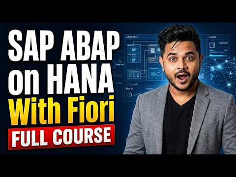 SAP ABAP On HANA With Fiori Full Course ZaranTech